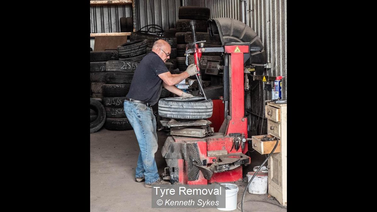 Tyre Removal  Kenneth Sykes